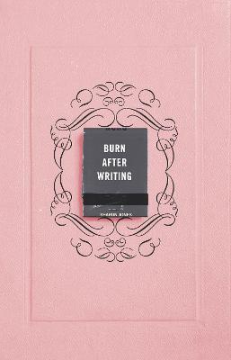 Kniha: Burn After Writing - Jones Sharon