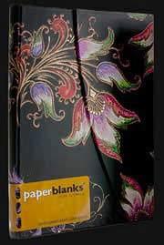 Kniha: Paperblanks - adresár Floral Cascade Ebonyautor neuvedený