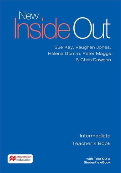 Kniha: New Inside Out Intermediate: Teacher´s Book with eBook and Test CD Pack - Kay Sue