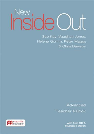 Kniha: New Inside Out Advanced: Teacher´s Book with eBook and Test CD Pack - Kay Sue