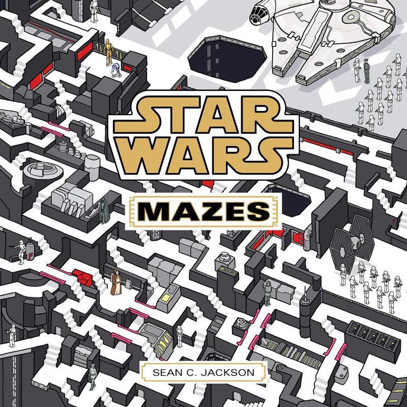 Kniha: Star Wars Mazes - C. Jackson Sean