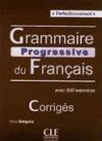 Grammaire Progressive Perfectionnement Corrigés