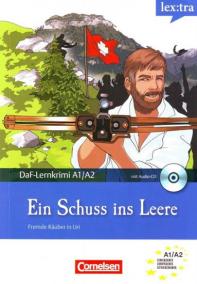 DaF-Lernkrimi A1/A2: Ein Schuss ins Leere (Buch mit Audio-CD)