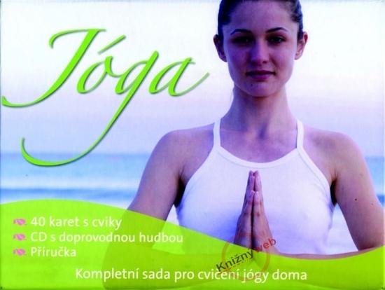 Kniha: Jóga – Kompletní sada pro cvičení jógy doma (příručka+CD+karty s cviky)autor neuvedený