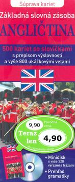 Kniha: Súprava kariet - Angličtina základná slovná zásoba + CDautor neuvedený