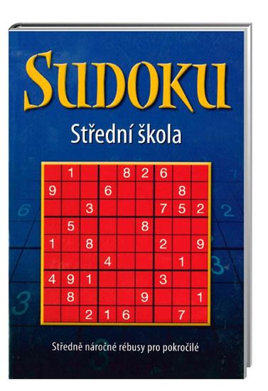 Kniha: Sudoku - Střední škola (modrá)autor neuvedený