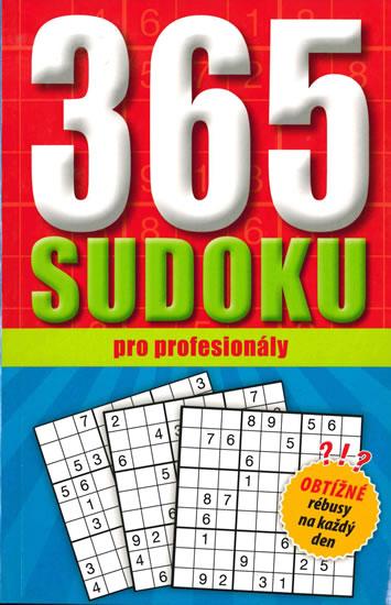 Kniha: 365 sudoku pro profesionály (červená)autor neuvedený
