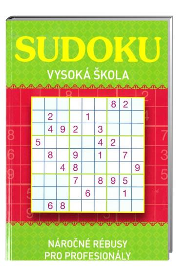 Kniha: Sudoku - Vysoká škola (červená)autor neuvedený