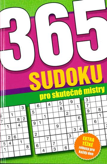 Kniha: 365 sudoku pro skutečné mistry (fialová)autor neuvedený