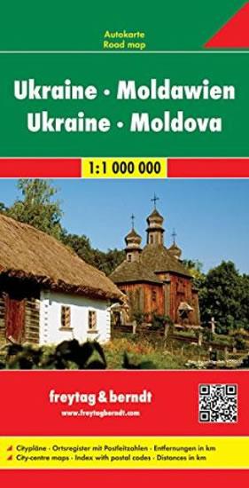 Kniha: Ukraine, Moldawien 1:1 000 000 - automapaautor neuvedený