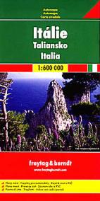 Automapa Itálie 1 : 600 000