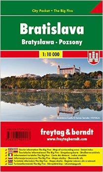 Kniha: Bratislava / city plan centrum lamino 1:10 000autor neuvedený