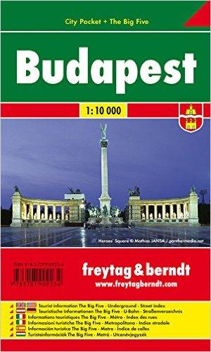 Kniha: Budapest / city plan centrum lamino 1:10 000autor neuvedený