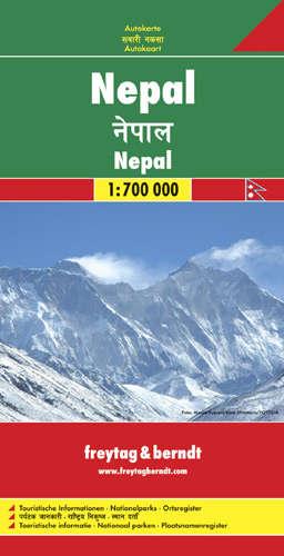 Kniha: Nepál 1 : 700 000autor neuvedený