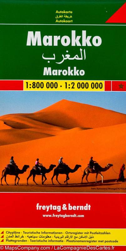 Kniha: Automapa Maroko 1:800 000autor neuvedený