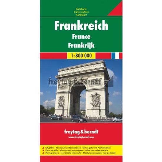 Kniha: Francie 1:800 000autor neuvedený