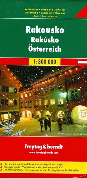 Kniha: Rakousko 1:300 000autor neuvedený