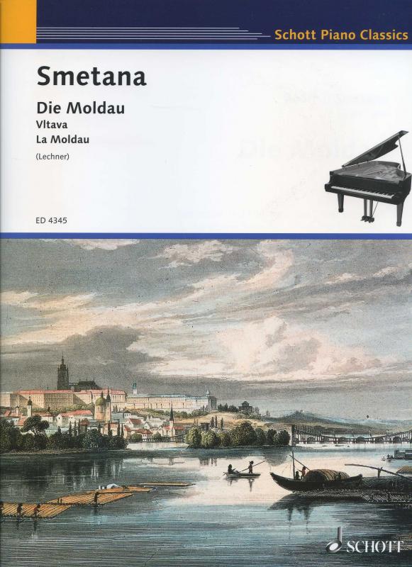 Kniha: Die Moldau / Vltava / La Moldau - Bedřich Smetana