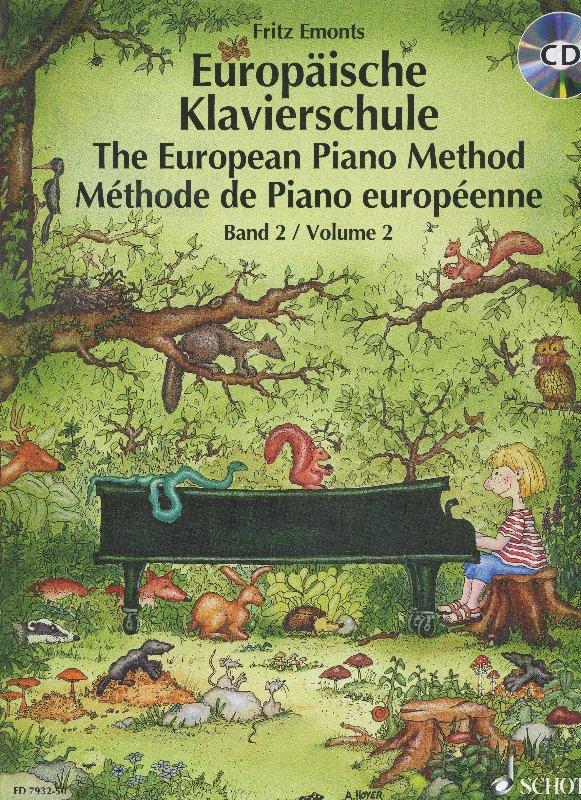 Kniha: Europäische Klavierschule/The European Piano Method + CD - Fritz Emonts