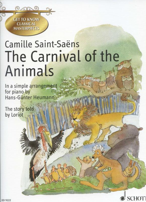 Kniha: The Carnival of the Animals - Camille Saint-Saens