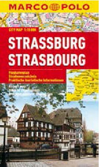 Kniha: Strassburg/Strasbourg - City Map 1:15000autor neuvedený