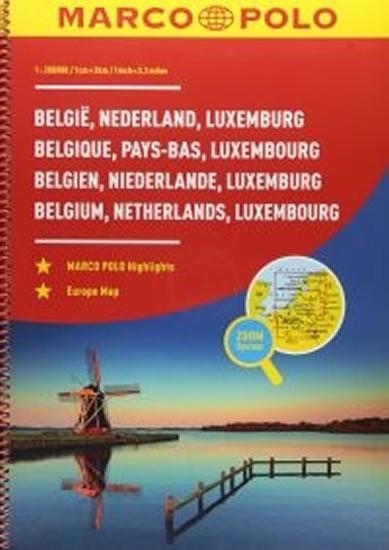 Kniha: Benelux / atlas-spirála 1:200Tautor neuvedený
