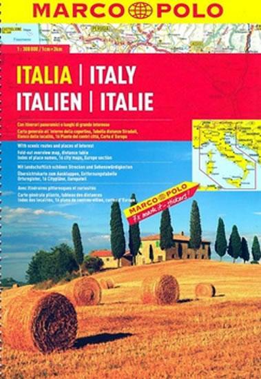 Kniha: Itálie - automapa 1:300 000 (spirála)autor neuvedený