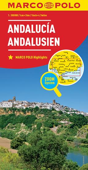 Kniha: Andalusie/mapa 1:300T MD(ZoomSystem)autor neuvedený