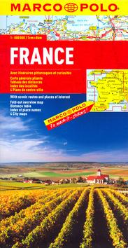 Kniha: Francie/mapa 1:800T MDautor neuvedený
