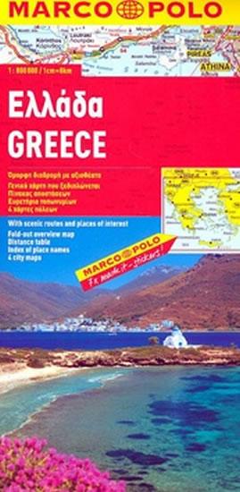 Kniha: Řecko/mapa 1:800T MDautor neuvedený