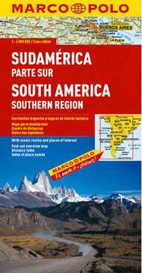 Jižní Amerika - jih/mapa