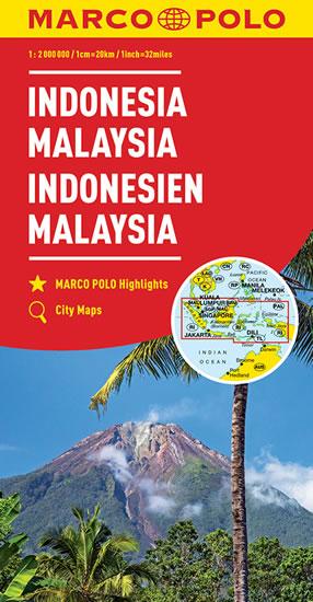 Kniha: Indonesie,Malajsie/mapa 1:2M MD(ZoomSystem)autor neuvedený