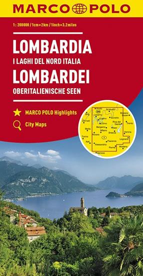 Kniha: Itálie č.2 - Lombardie  mapa 1:200Tautor neuvedený