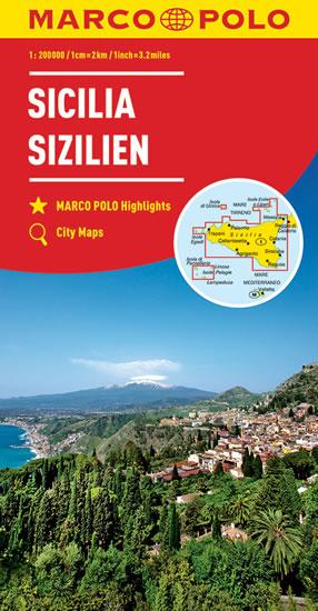 Kniha: Itálie č.14-Sicilie mapa 1:200Tautor neuvedený