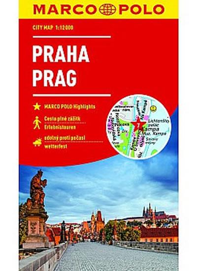 Kniha: Praha - lamino  MD 1:12Tautor neuvedený