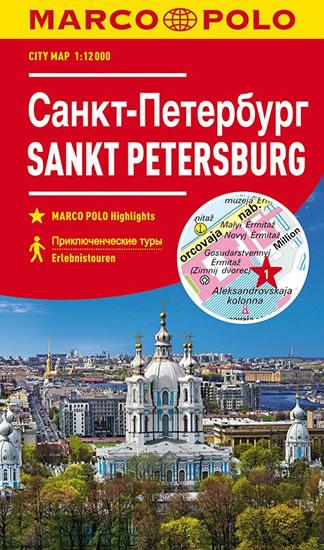 Kniha: Sankt Petersburg - lamino    MD 1:12Tautor neuvedený