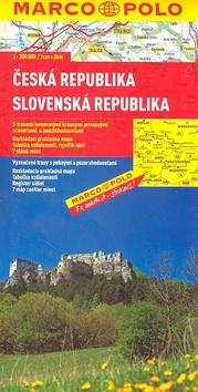 Kniha: Česká republika Slovenská republika 1:300 000autor neuvedený