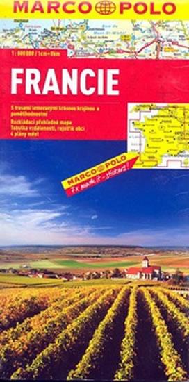 Kniha: Francie - automapa 1:800 000autor neuvedený