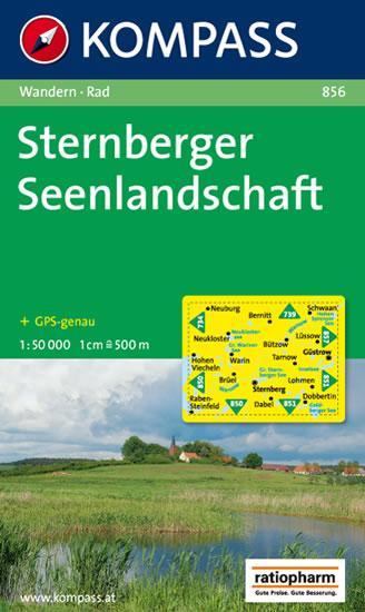 Kniha: Sternberger Seenlandschaft 856 / 1:50T NKOMautor neuvedený