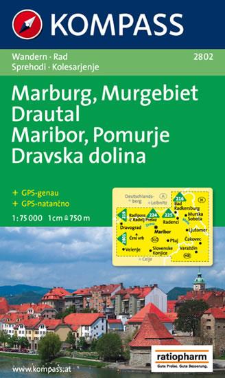 Kniha: Marburg,Pomurje,Drautal 2802 / 1:75T NKOMautor neuvedený