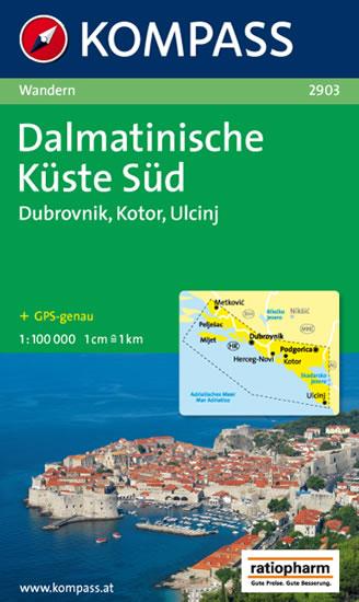 Kniha: Dalmatinische Küste Süd 2903 / 1:100T NKOMautor neuvedený