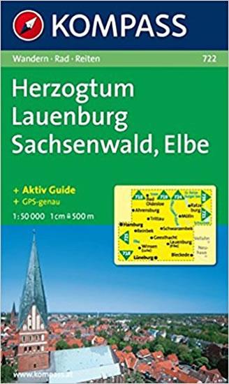 Kniha: Herzogtum Lauenburg,Sachsenwald,Elbe 722 / 1:50T NKOMautor neuvedený