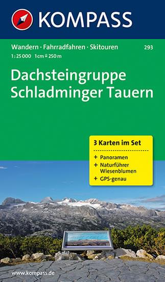 Kniha: Dachsteingruppe Schladminger Tauern 293 ,3 mapy / 1:25T NKOMautor neuvedený