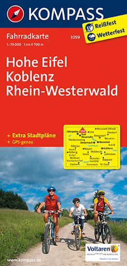 Kniha: Hohe Eifel,Koblenz,Rhein,Westerw 3059 / 1:70T KOMautor neuvedený