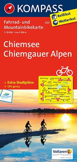 Kniha: Chiemsee,Chiemgauer Alpen 3121 / 1:70T KOMautor neuvedený