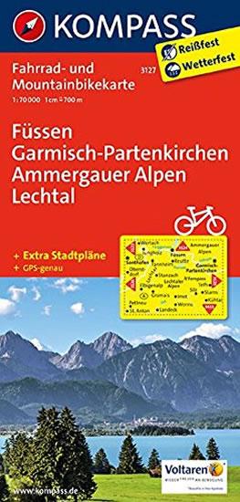 Kniha: Füssen,Garmisch,Partenkirchen,Am. 3127 / 1:70T KOMautor neuvedený