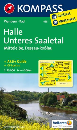 Kniha: Halle Unteres Saaletal 458 / 1:50T NKOMautor neuvedený