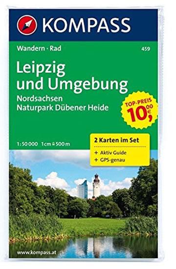 Kniha: Leipzig und Umgebung 459 / 1:50T NKOMautor neuvedený