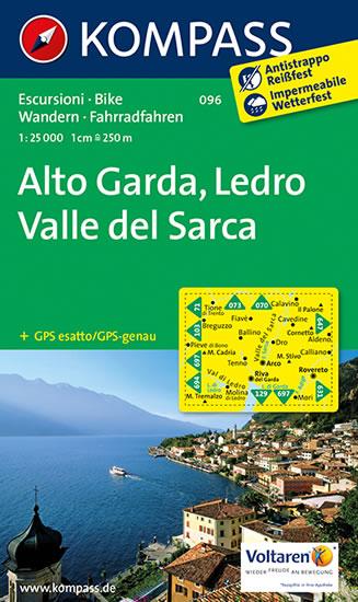 Kniha: Alto Garda,Ledro 096 / 1:25T NKOMautor neuvedený