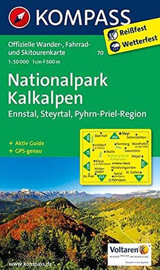 Kniha: Nationalpark Kalkapen 70 / 1:50T NKOMautor neuvedený